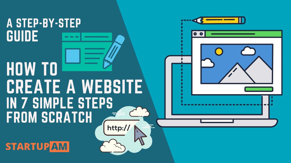 How to create a website in 19 minutes - StartUpAm